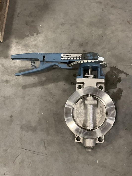 DEZURIK 9221217R000 BUTTERFLY GATE VALVE 6" 316 SS 373