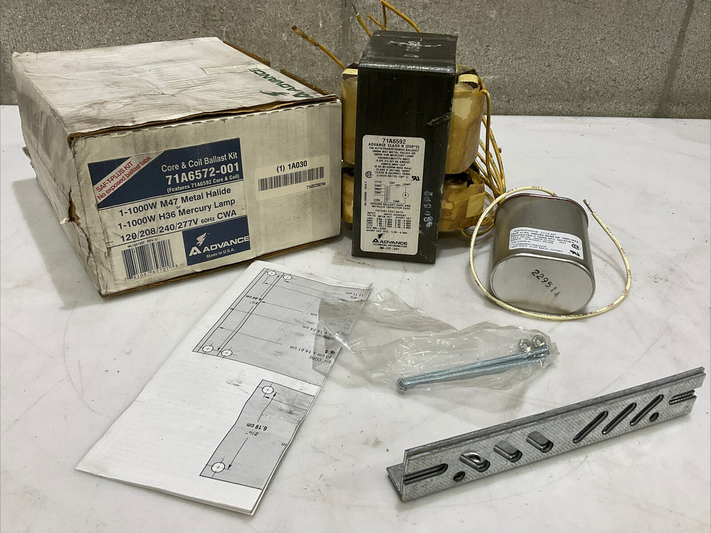 ADVANCE 71A6572-001 CORE & COIL BALLAST KIT 476