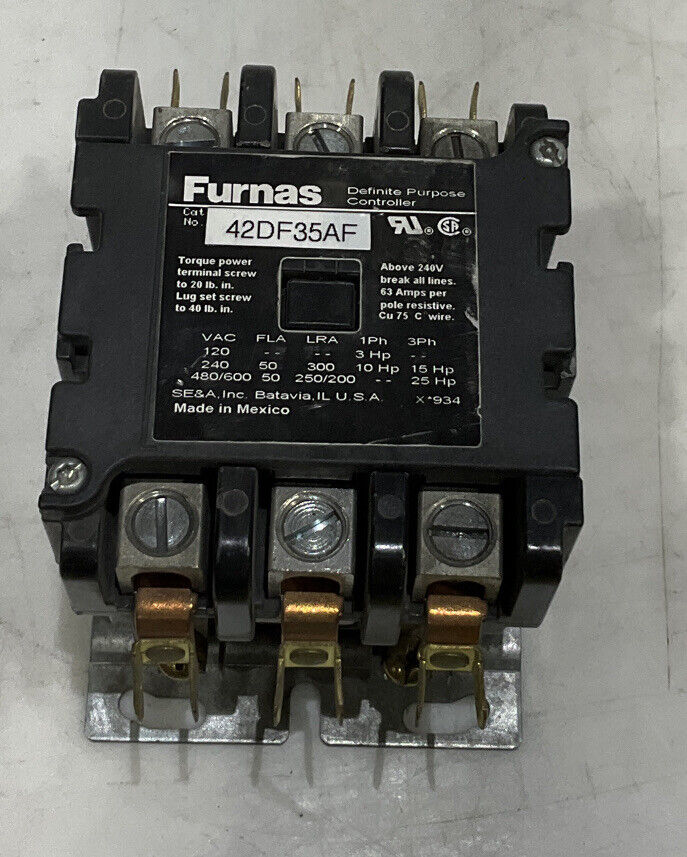 FURNAS 42DF35AF DEFINITE PURPOSE CONTROLLER 476