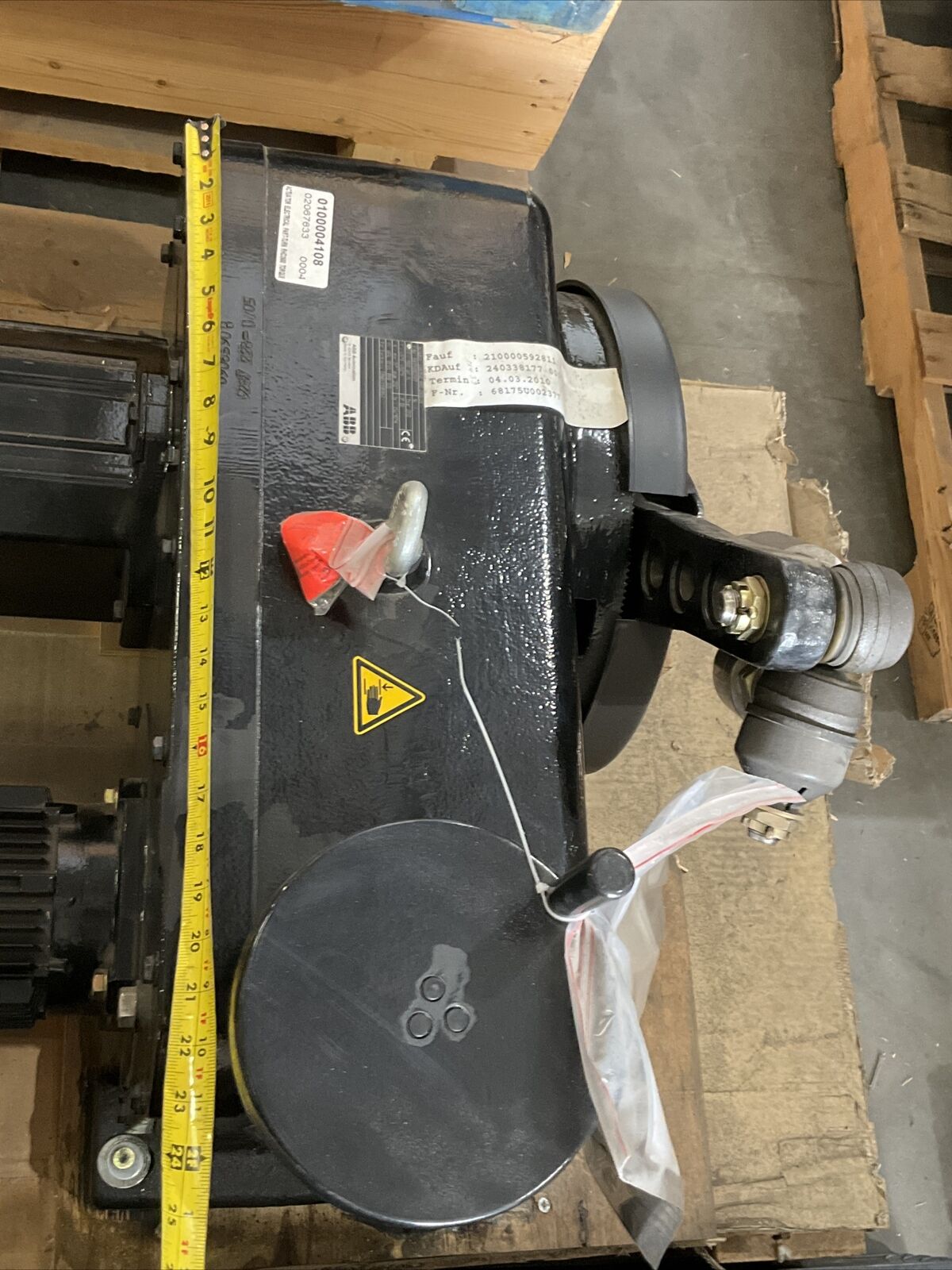 ABB RHD 2500-25 CONTRAC PART TURN ELECTRICAL ACTUATOR 373