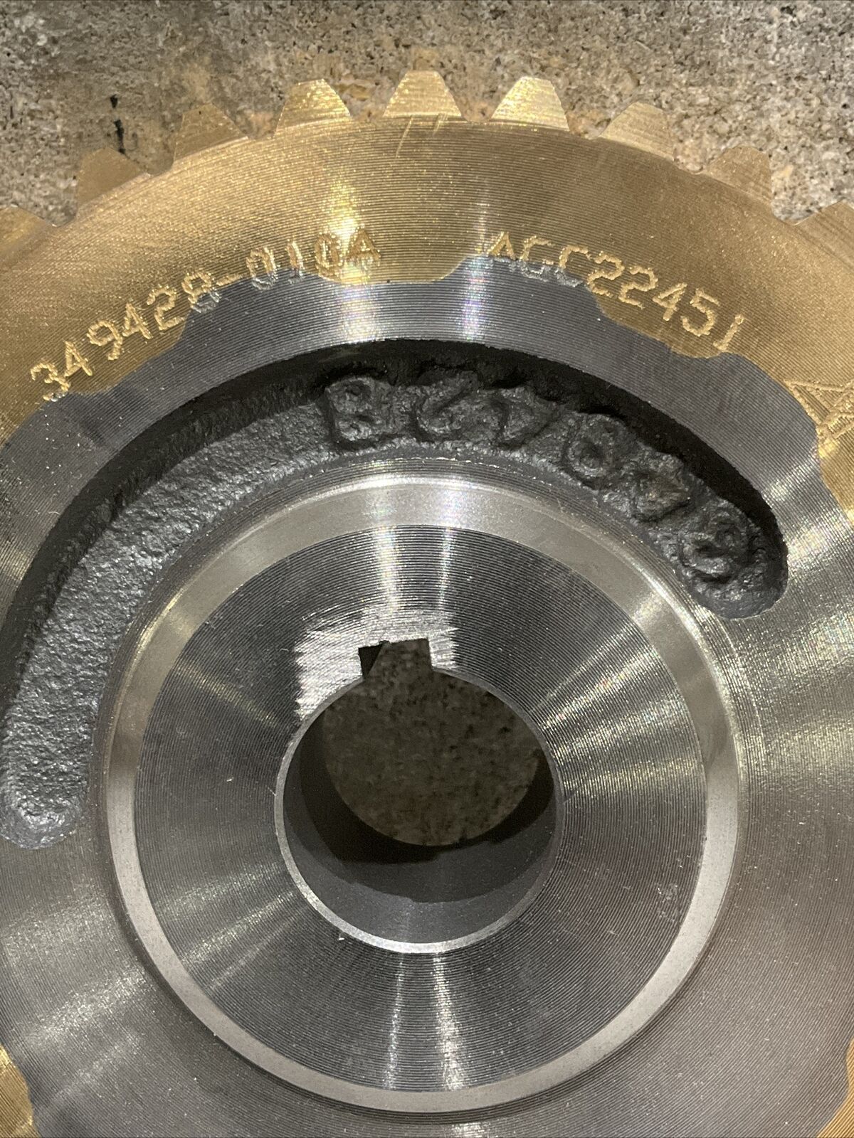 DIAMOND POWER 349428-910A AGC2241 WORM GEAR 373