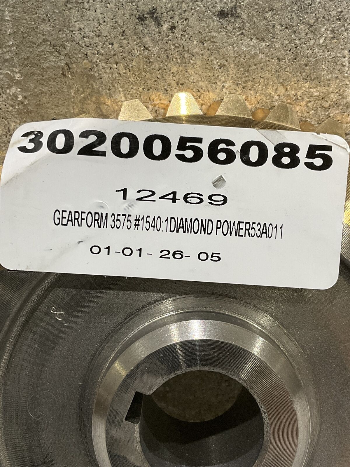 DIAMOND POWER 349428-910A AGC2241 WORM GEAR 373