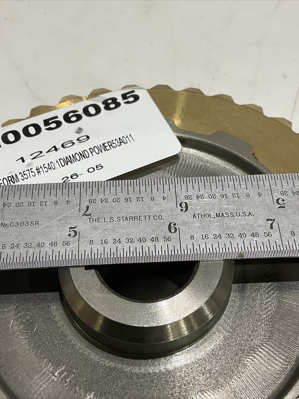 DIAMOND POWER 349428-910A AGC2241 WORM GEAR 373