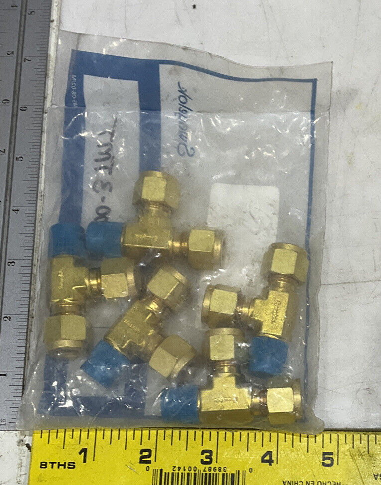 SWAGELOK B-600-3TMT MALE UNION TEE LOT OF 5 476