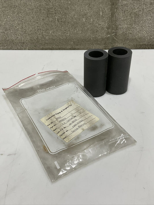 LAWRENCE PUMP A6083TG CASING BUSHING G.F. TEFLON LOT OF 2 373