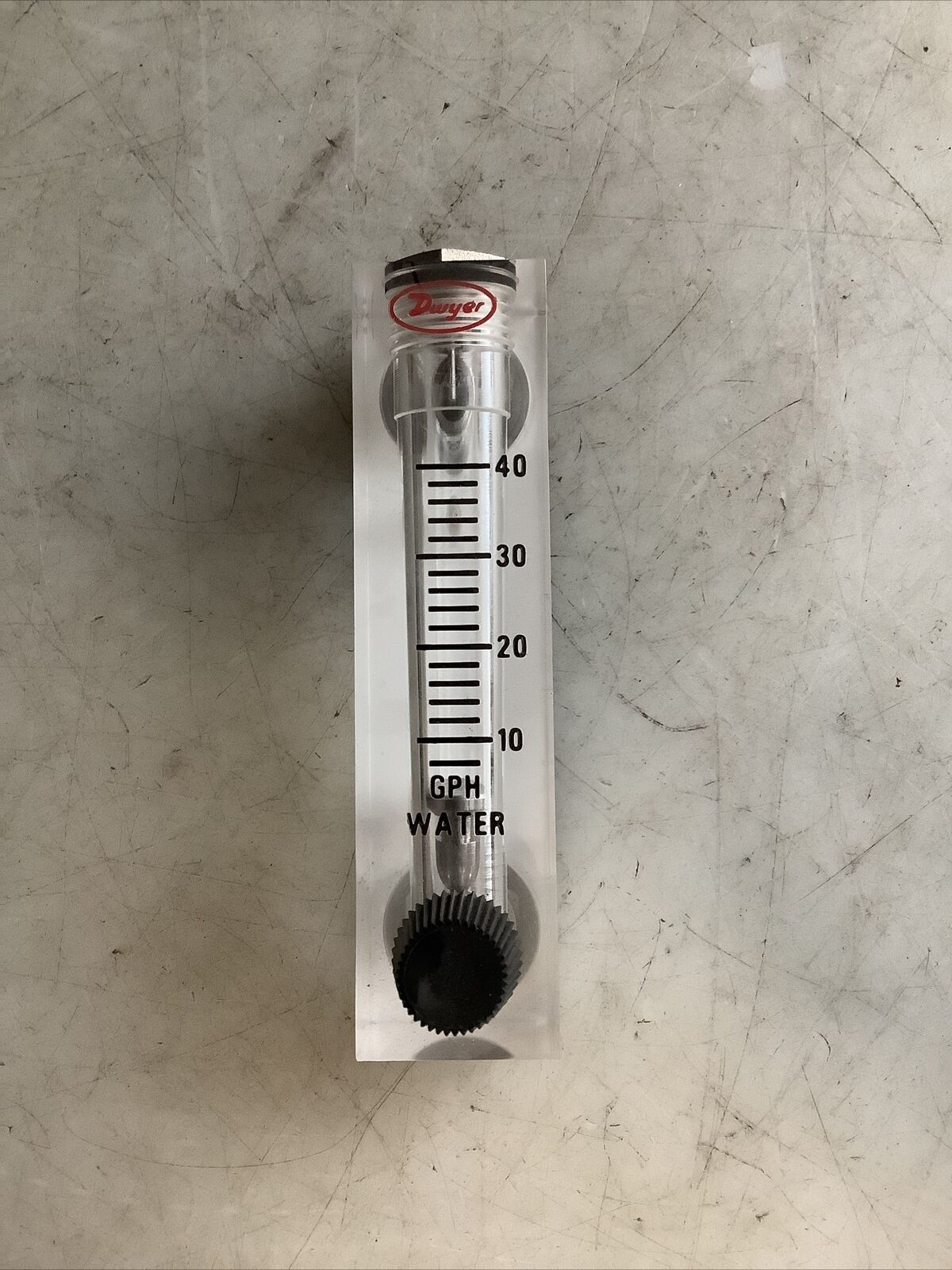 DWYER VFA-44-SSV FLOW METER 2IN 8-40GPH 476