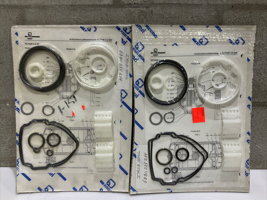KSB AMRI ACTAIR 3 TO 200 3 TO 50 PNEUMATIC ACTUATOR O RING KIT LOT OF 2 373
