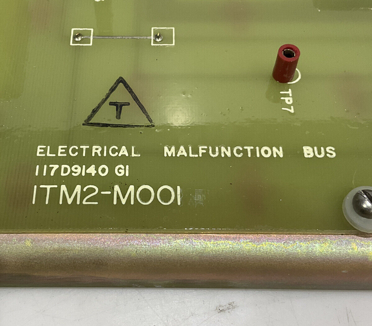 GENERAL ELECTRIC 1TM2-M001 ELECTRICAL MALFUNCTION BUS 117D9140G1 373