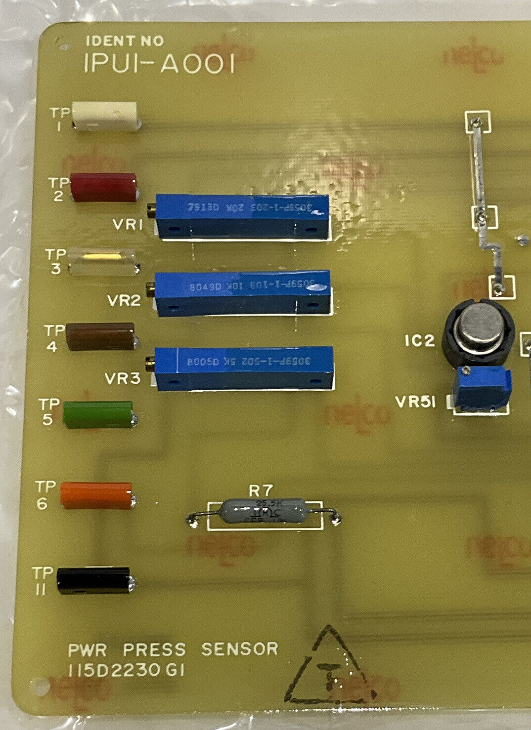 GENERAL ELECTRIC 1PU1-A001 PWR PRESS SENSOR 115D2230G1 373