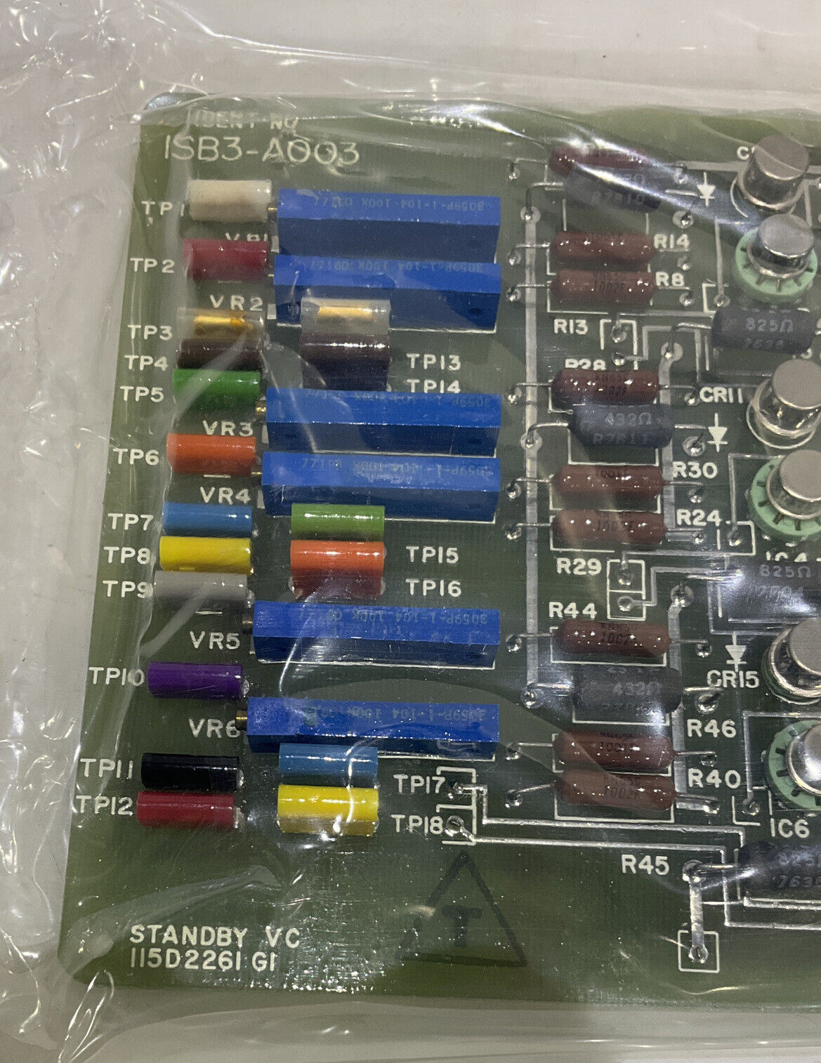 GENERAL ELECTRIC STANDBY VC 115D2261 G1 1SB3-A003 373