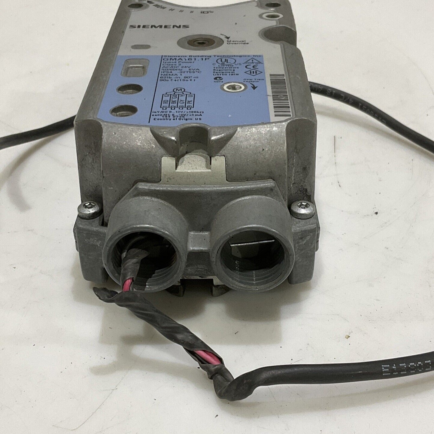 SIEMENS GMA161.1P ELECTRIC OPEN AIR ACTUATOR 24V 373