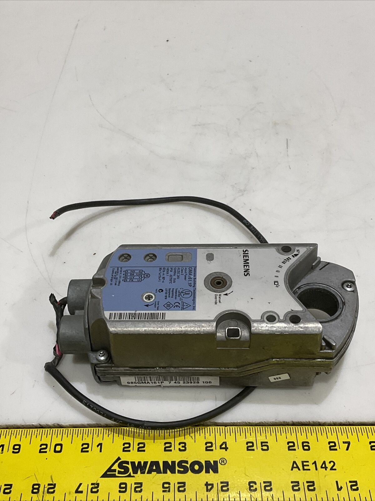 SIEMENS GMA161.1P ELECTRIC OPEN AIR ACTUATOR 24V 373