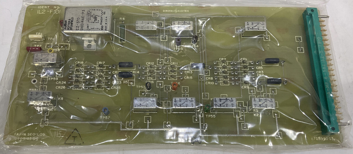 GENERAL ELECTRIC 1L2-F101 117D9143G3 FA/PA SEQ LOG 373