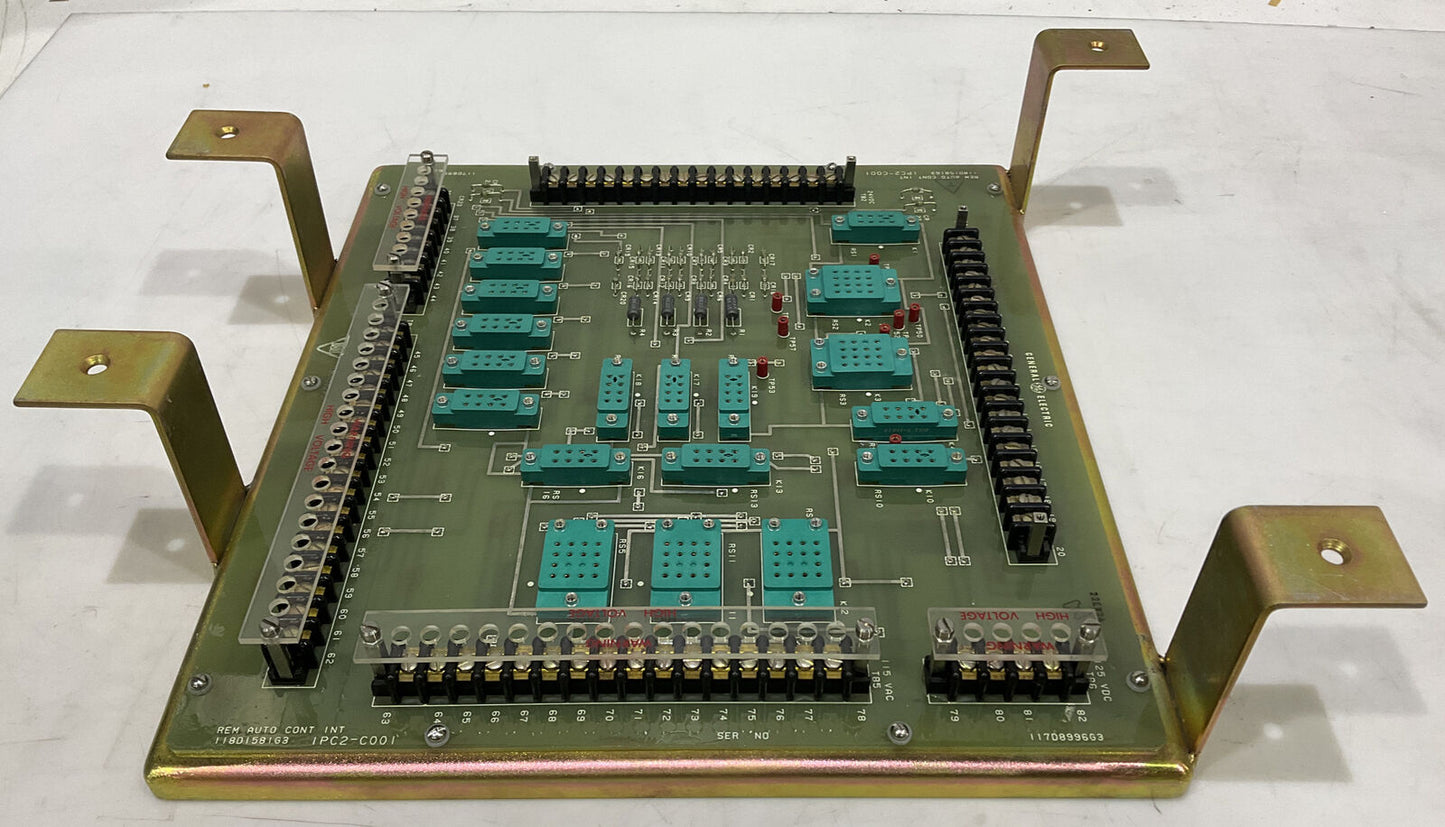 GENERAL ELECTRIC 1PC2-C001 118D1581G3 REM AUTO CONT INT 373