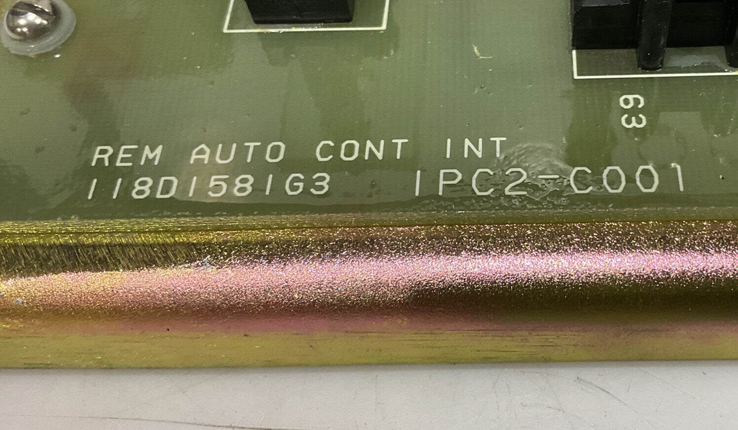 GENERAL ELECTRIC 1PC2-C001 118D1581G3 REM AUTO CONT INT 373