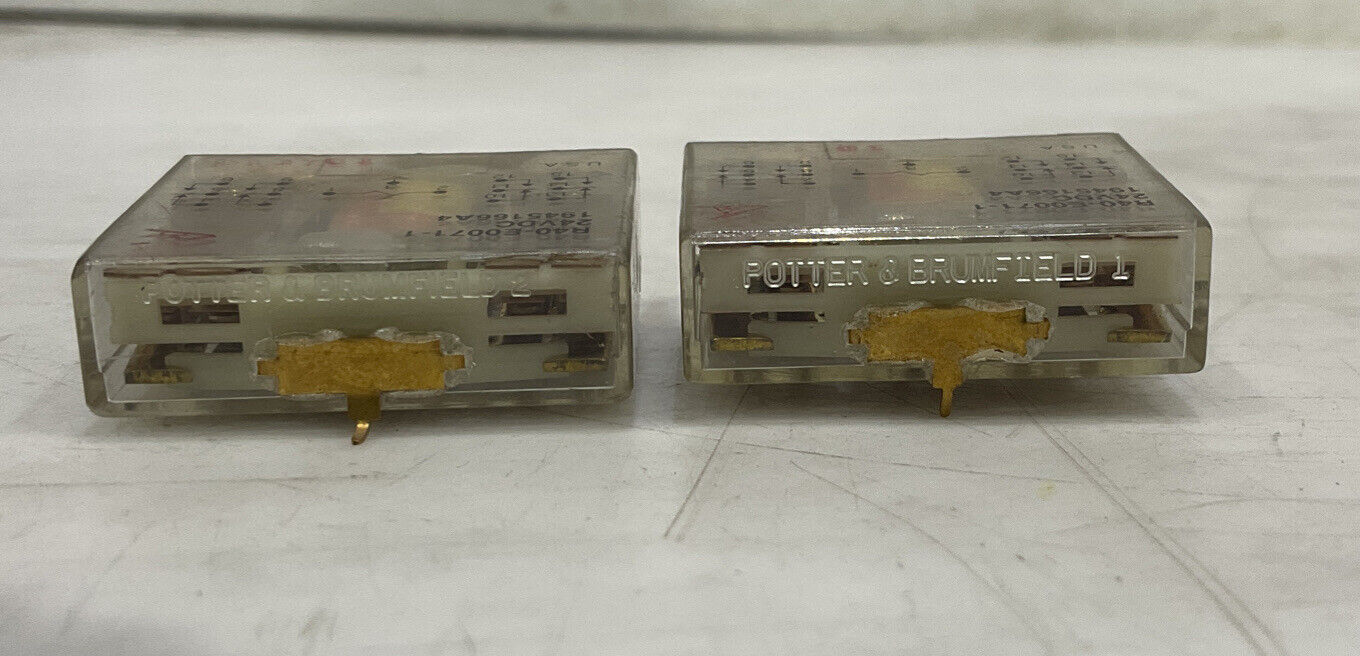 POTTER AND BRUMFIELD R40-E0071-1 24VDC 1945166A4 LOT OF 2 373