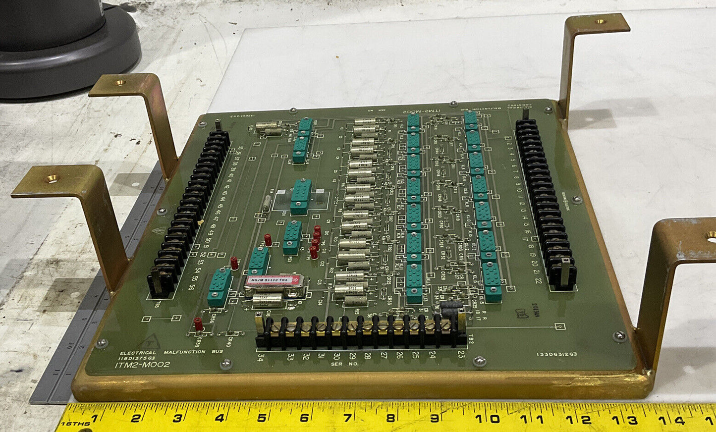 GENERAL ELECTRIC 1TM2-M002 118D1375G3 ELECTRICAL MALFUNCTION BUS 373