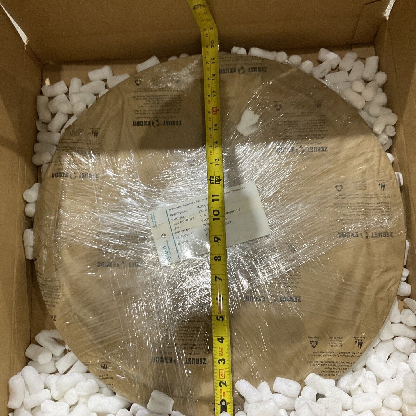 XYLEM 52-116-768-007 IMPELLER RING ALLIS CHALMERS 373