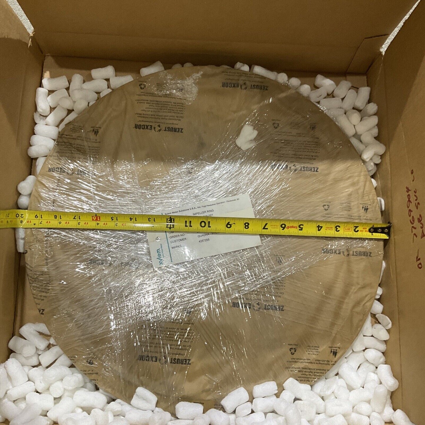 XYLEM 52-116-768-007 IMPELLER RING ALLIS CHALMERS 373