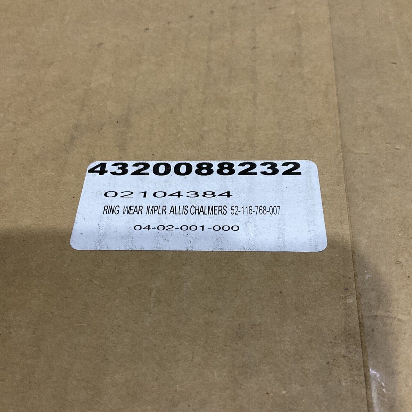 XYLEM 52-116-768-007 IMPELLER RING ALLIS CHALMERS 373