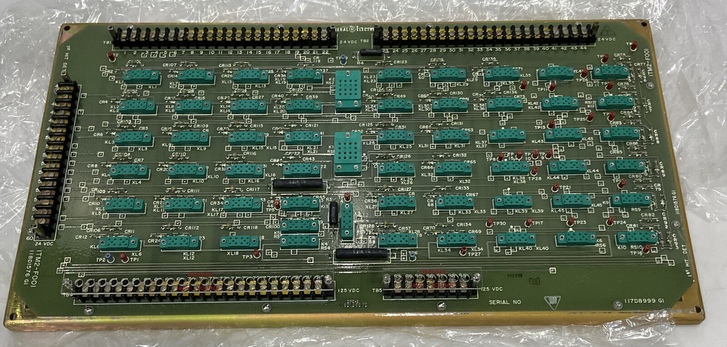 GENERAL ELECTRIC 1TM2-F001 118D1576G1 1ST HIT DET 373