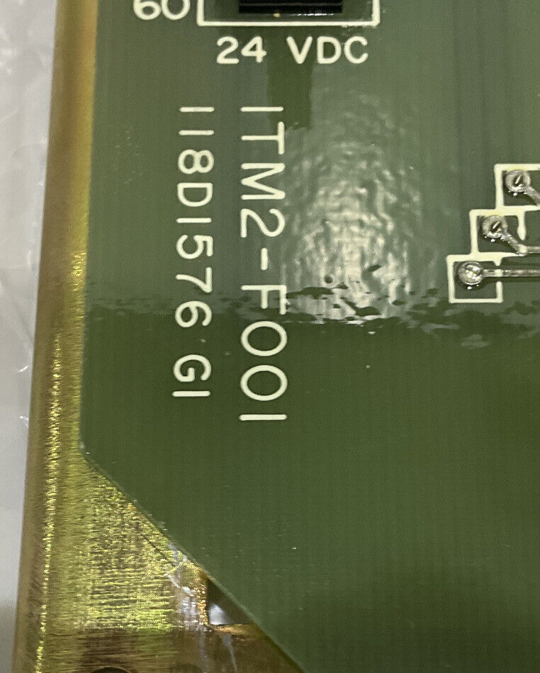 GENERAL ELECTRIC 1TM2-F001 118D1576G1 1ST HIT DET 373