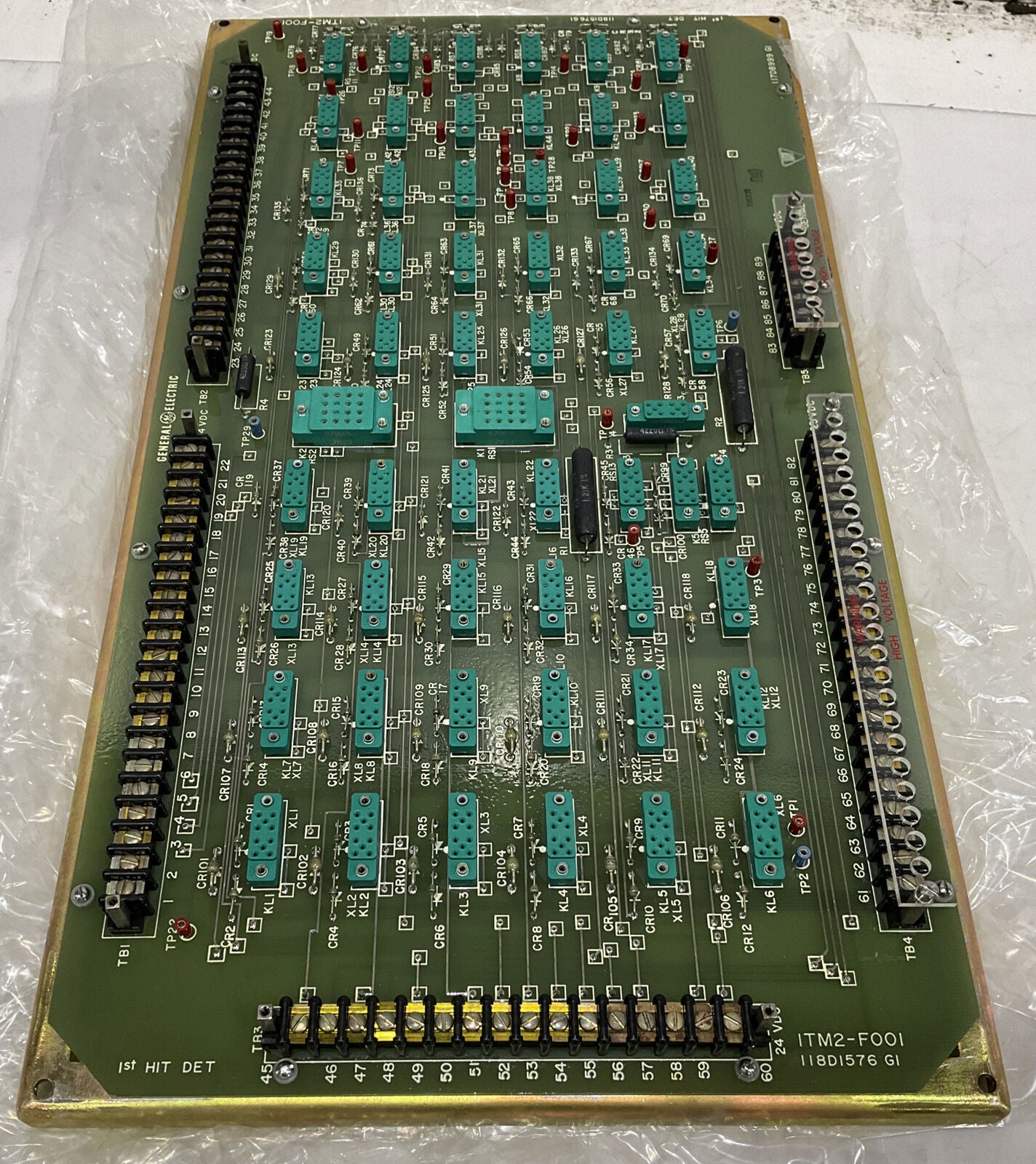 GENERAL ELECTRIC 1TM2-F001 118D1576G1 1ST HIT DET 373