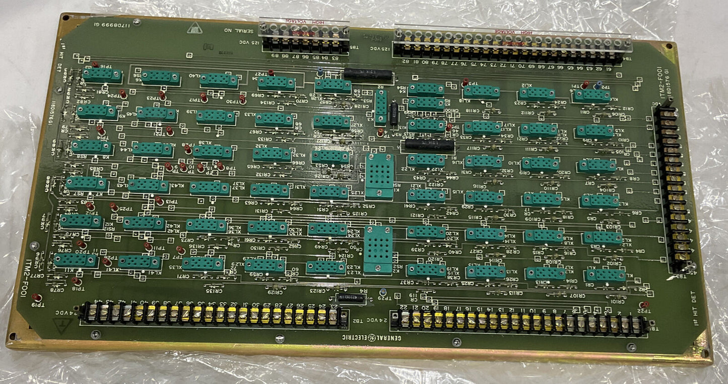 GENERAL ELECTRIC 1TM2-F001 118D1576G1 1ST HIT DET 373