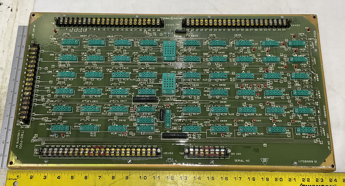 GENERAL ELECTRIC 1TM2-F001 118D1576G1 1ST HIT DET 373