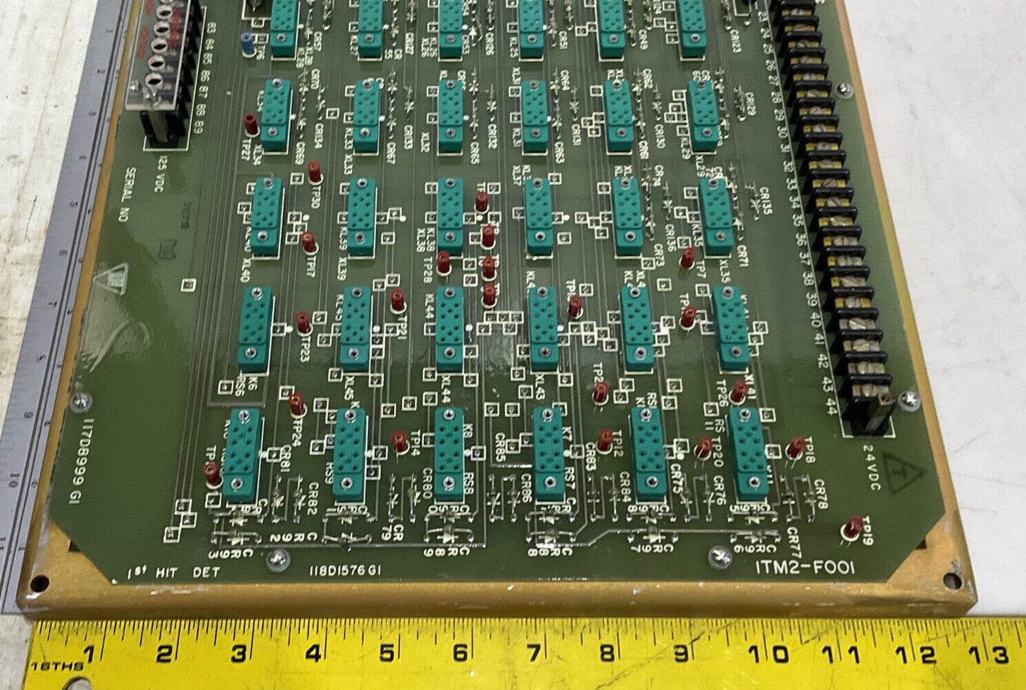 GENERAL ELECTRIC 1TM2-F001 118D1576G1 1ST HIT DET 373