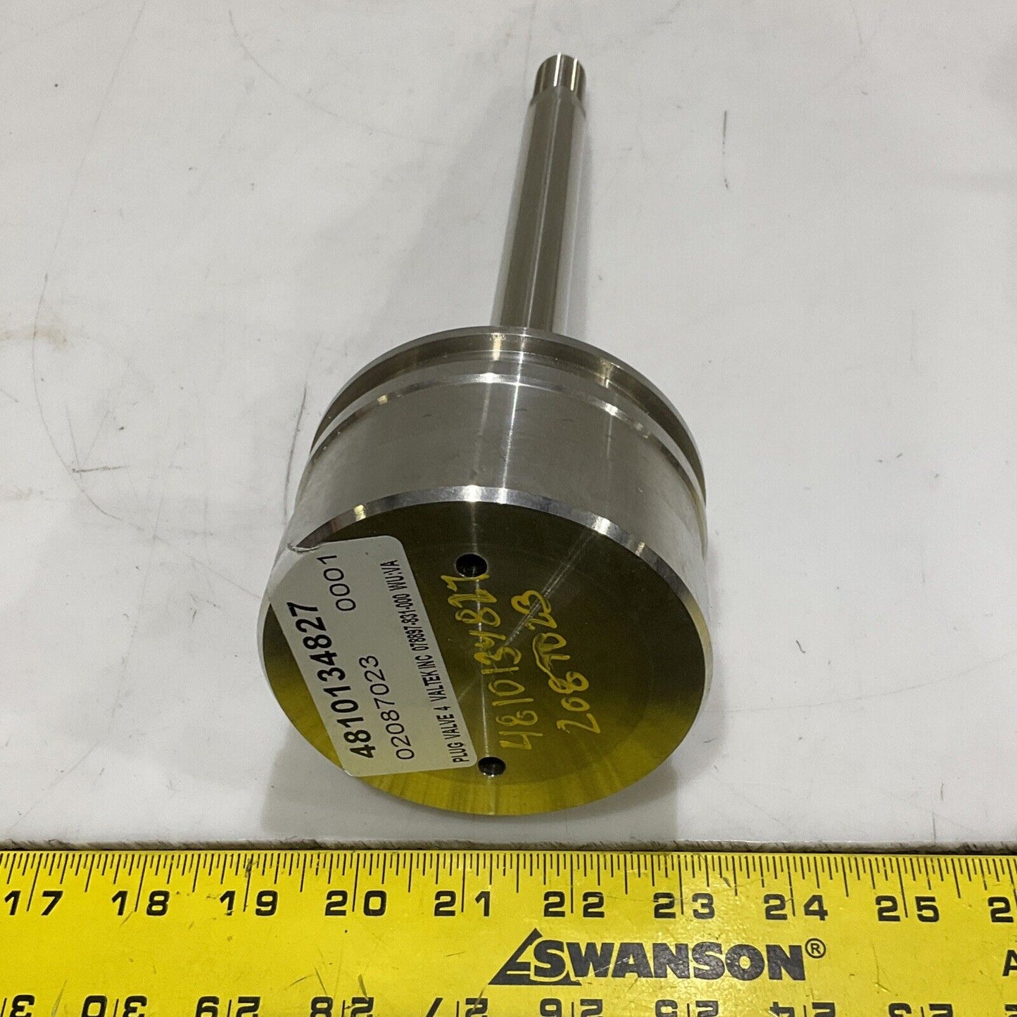 FLOWSERVE 078897.831.000 VALVE PLUG CAVONT MK1 CAVCONT 4” TN 3.75” 2 STROKE 373