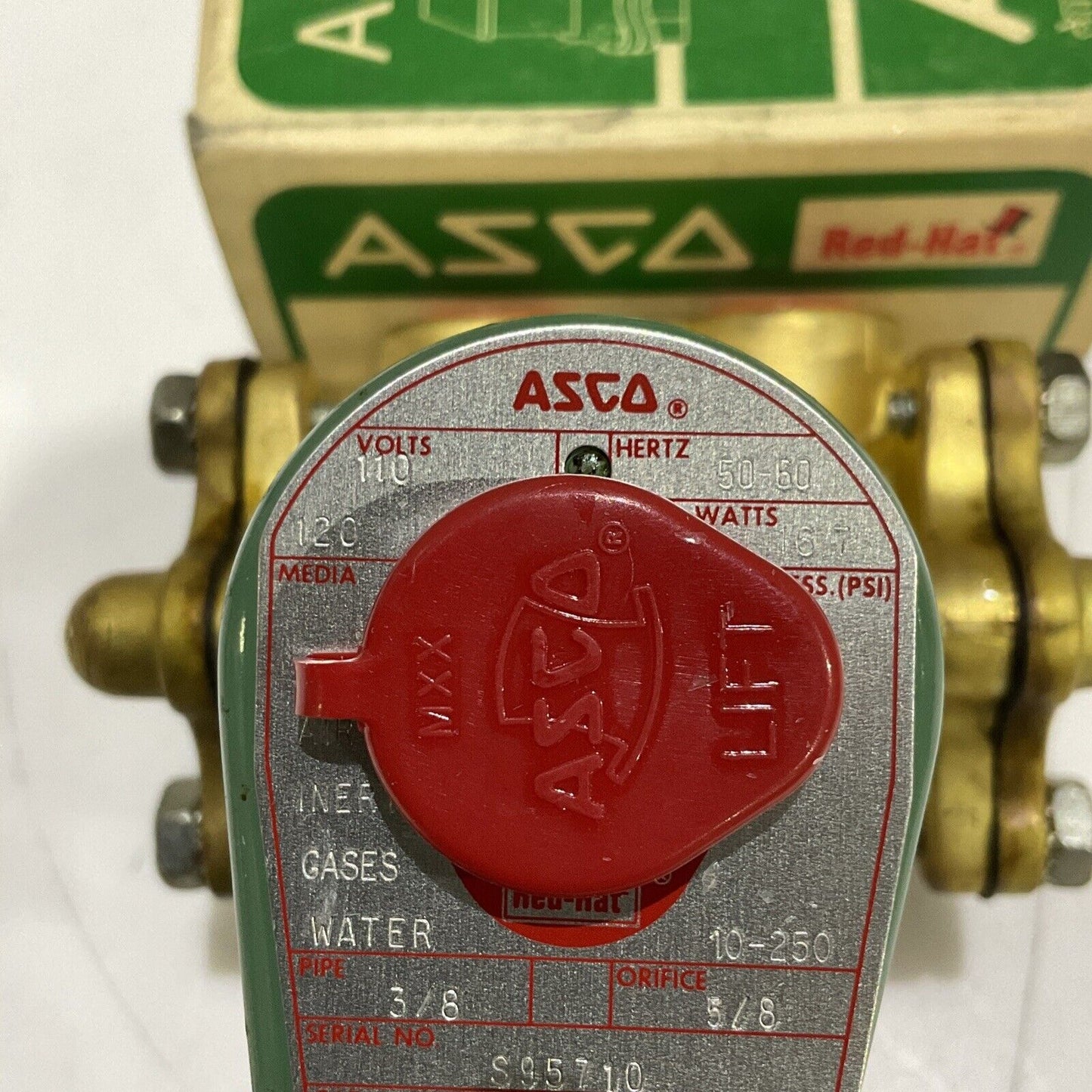 ASCO 8316C16 SOLENOID VALVE 3/8” 120V 50-60HZ 373