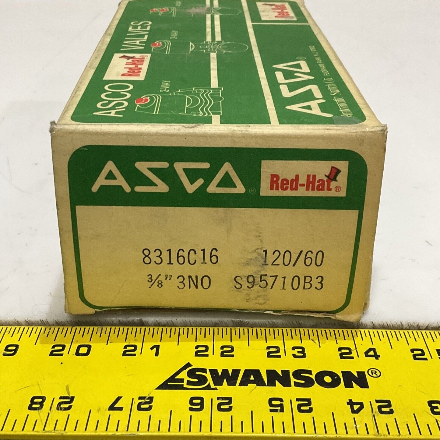 ASCO 8316C16 SOLENOID VALVE 3/8” 120V 50-60HZ 373
