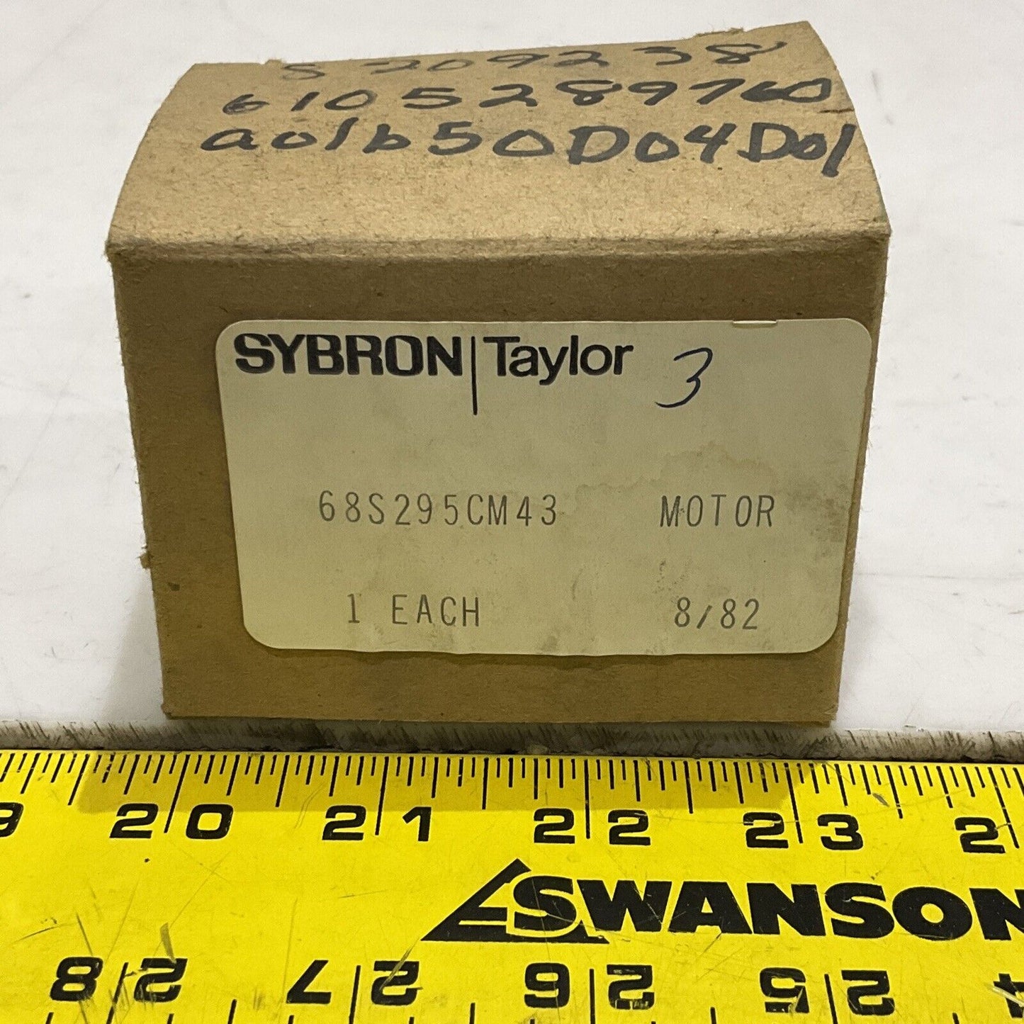 SYBRON TAYLOR 68S295CM43 MOTOR CHART DRIVE 373