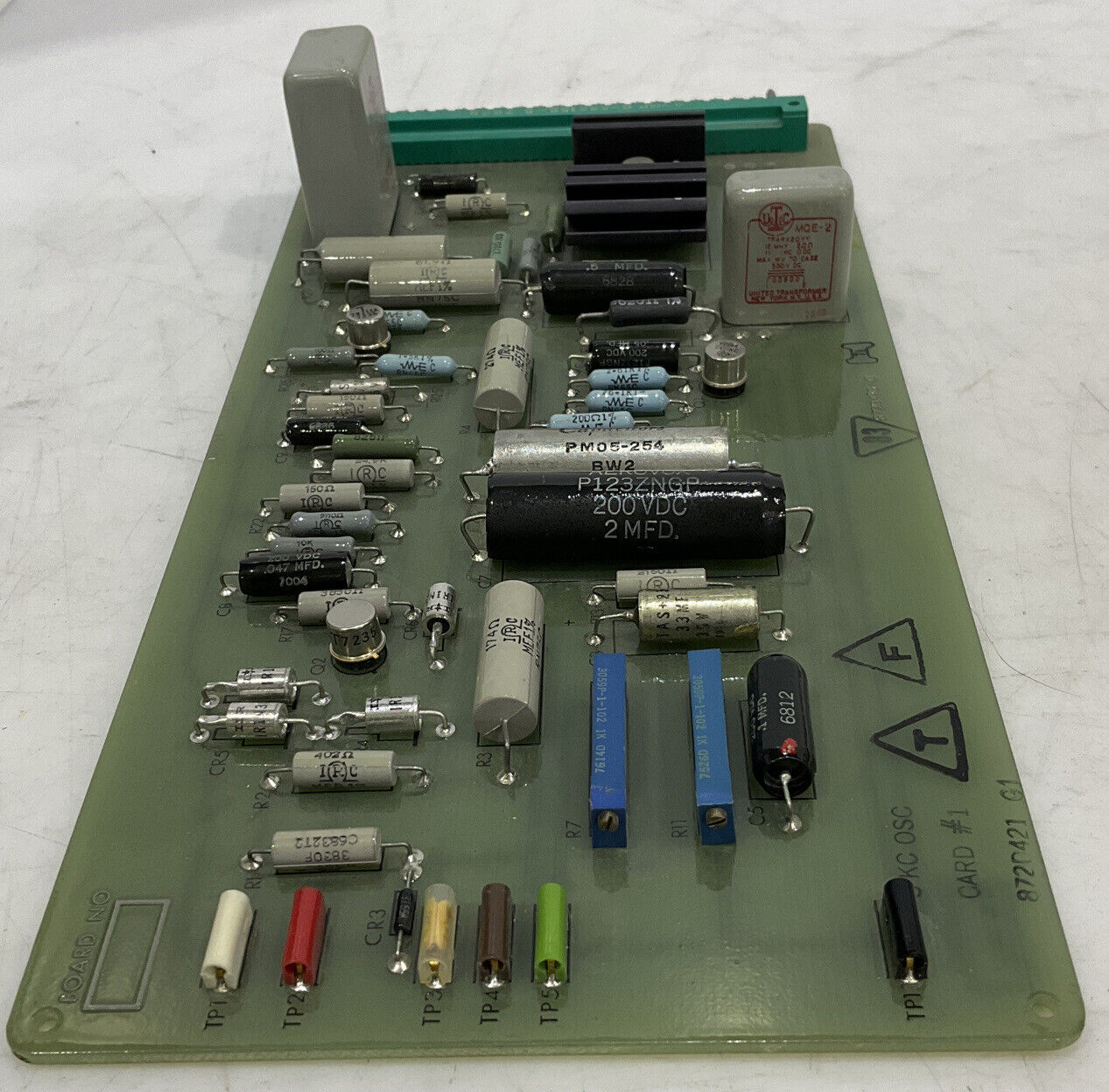 GENERAL ELECTRIC 872D421G1 3 KC OSC CARD #1 373
