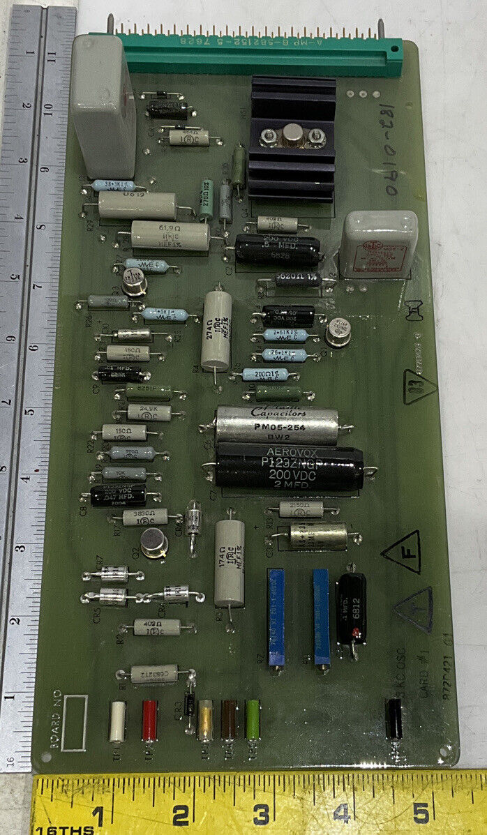 GENERAL ELECTRIC 872D421G1 3 KC OSC CARD #1 373