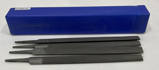 ALFA TOOLS F65050 BASTARD CUT HALF ROUND FILE 10 INCH LOT OF 4 373