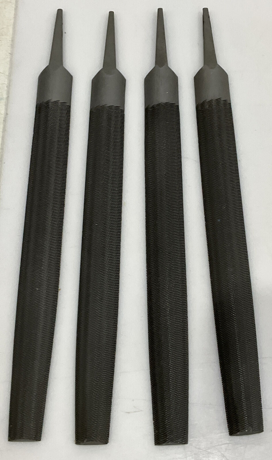 ALFA TOOLS F65050 BASTARD CUT HALF ROUND FILE 10 INCH LOT OF 4 373