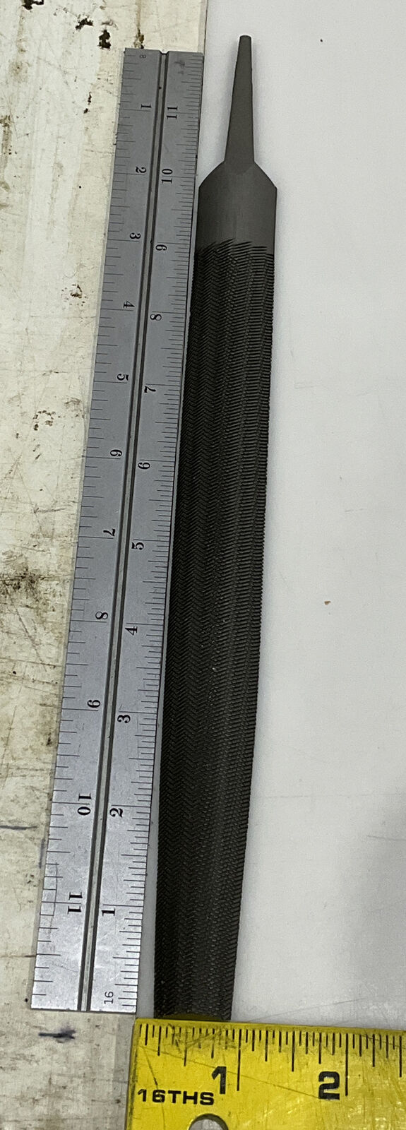 ALFA TOOLS F65050 BASTARD CUT HALF ROUND FILE 10 INCH LOT OF 4 373