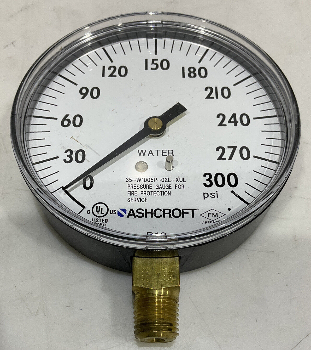 ASHCROFT 35W1005PH 02L XUL PRESSURE GAUGE 0-300psi 373