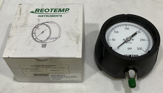 REOTEMP INSTRUMENTS 0-300 PSI PT45P1A4P21-D-T PRESSURE GAUGE 373