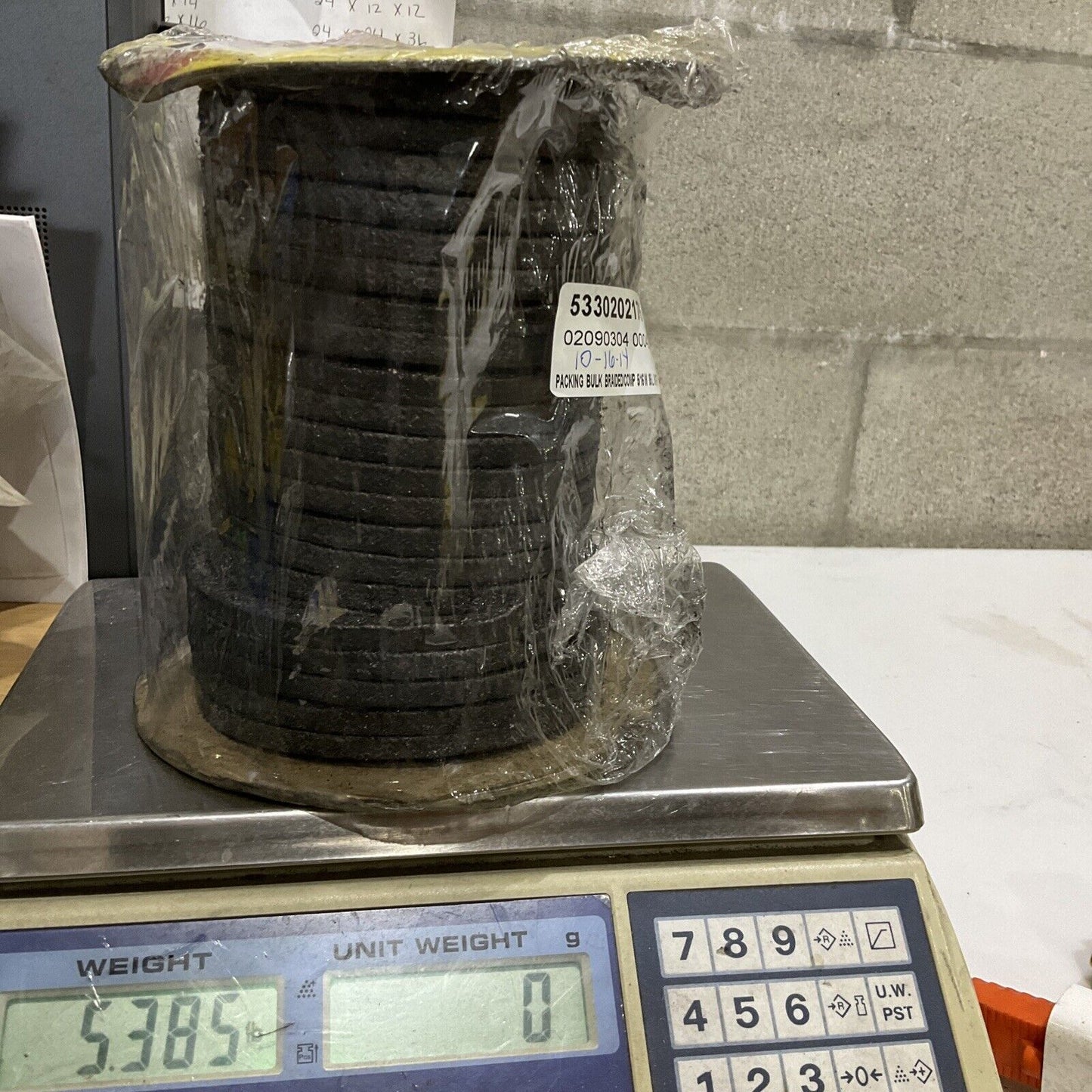 GARLOCK 8913 MECHANICAL PACKING 5/16” 373