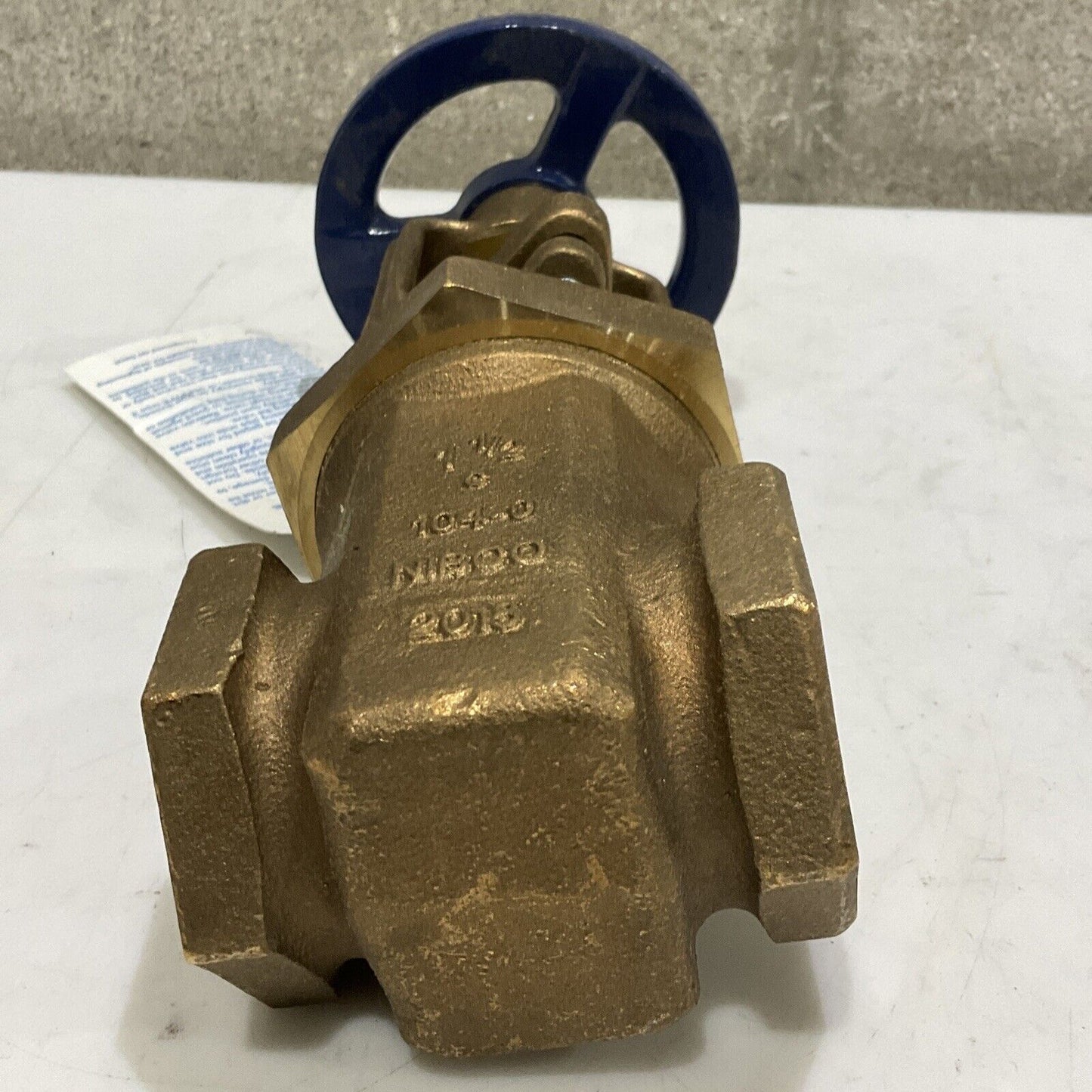 MRC GLOBAL NIBCO 976H T-104-0 1-1/2” G231B FIRE MAIN GATE VALVE BRONZE 373