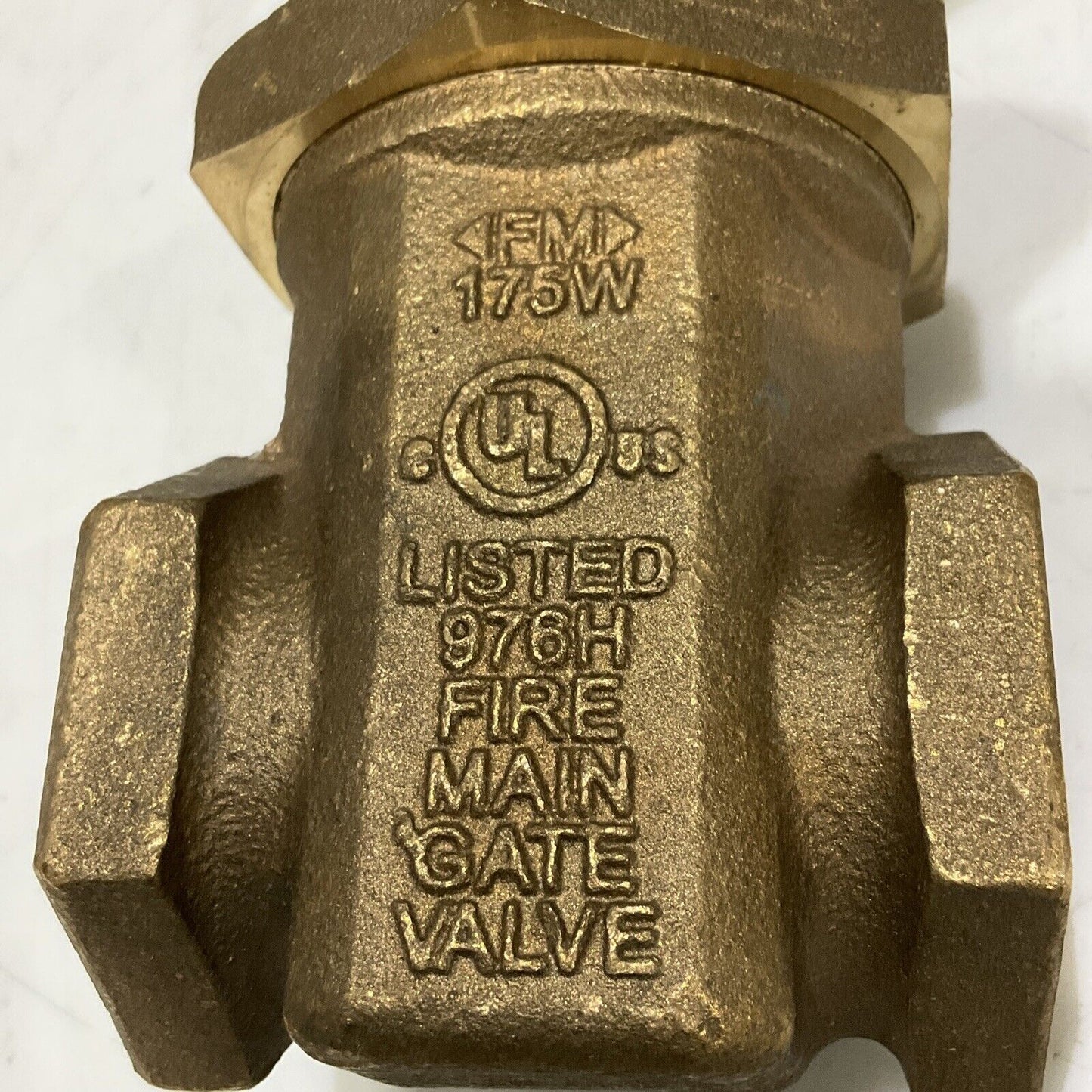 MRC GLOBAL NIBCO 976H T-104-0 1-1/2” G231B FIRE MAIN GATE VALVE BRONZE 373