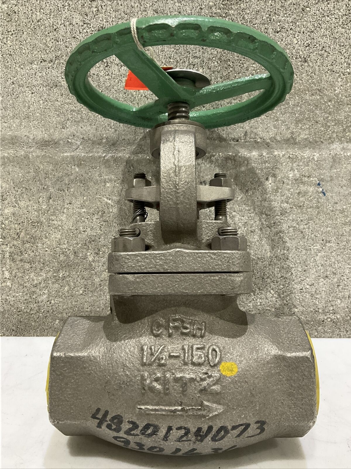 KITZ 7252 B16.34 GLOBE BALL VALVE 1-1/2” 316SS SOCKETWELD 150 PSI 373
