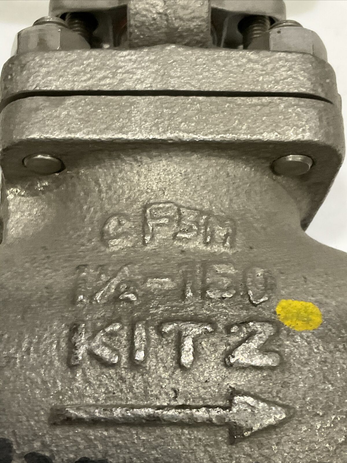 KITZ 7252 B16.34 GLOBE BALL VALVE 1-1/2” 316SS SOCKETWELD 150 PSI 373