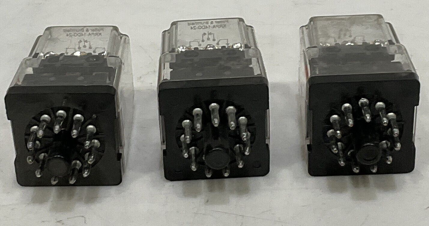 POTTER AND BRUMFIELD KRPA-14DG-24 RELAY LOT OF 3 373