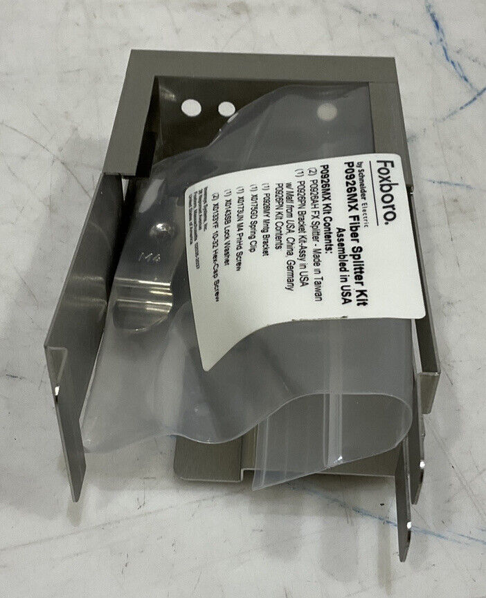 SCHNEIDER FOXBORO/FORMERICA P0926MX OSC-1801L FIBER OPTIC SPLITTER KIT 373