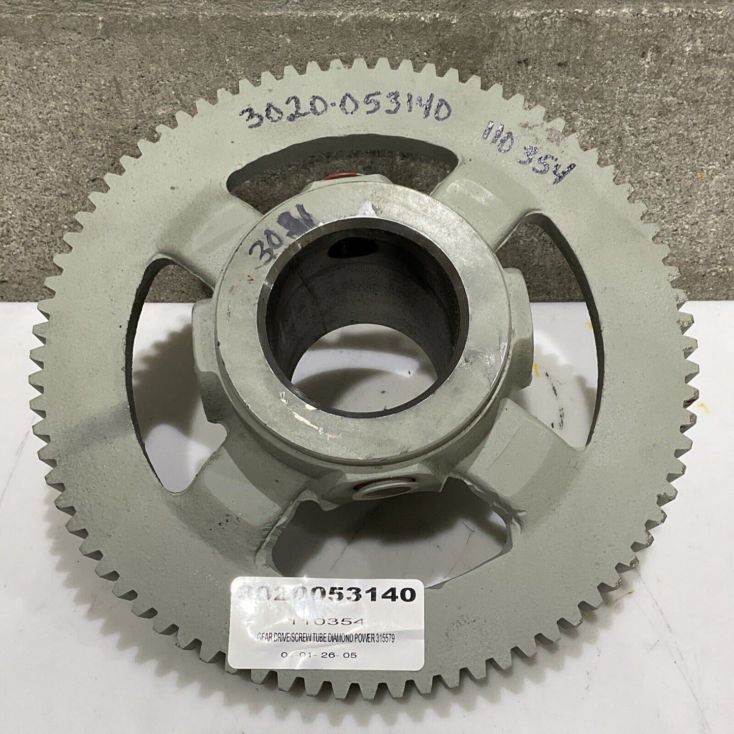 DIAMOND POWER 315579-1142 DRIVE/SCREW TUBE GEAR SOOTBLOWER MDL IR-3 373