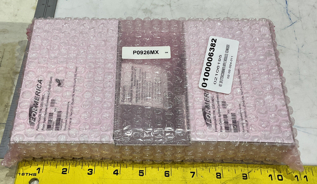 SCHNEIDER FOXBORO/FORMERICA P0926MX OSC-1801L FIBER OPTIC SPLITTER KIT 373